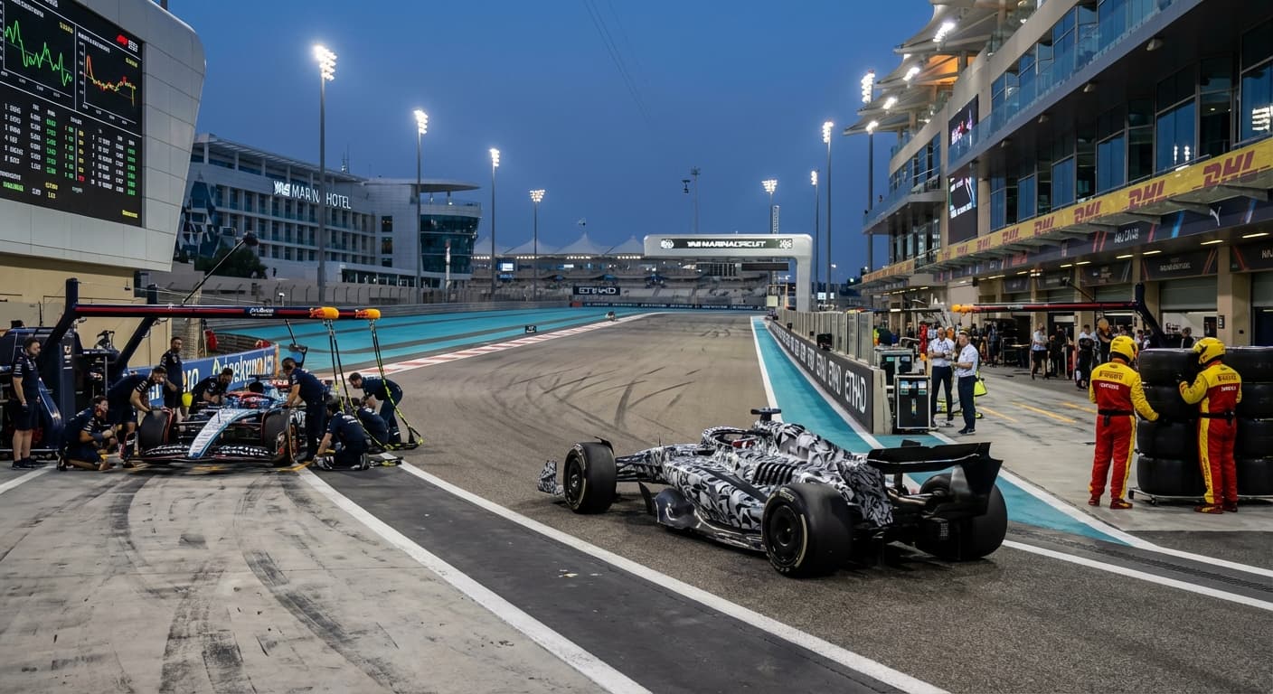 Abu Dhabi post‑season test: full line‑ups and F1’s first taste of 2026
